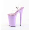 Pleaser - BEYOND008 Sandale à bride à la cheville, Pole dance chaussures - Transparent Product image